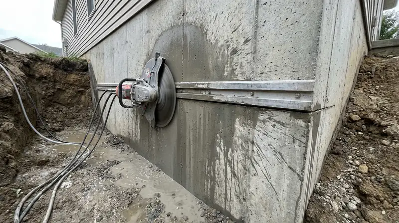Egress Windows & Foundation Cutting, Calgary
